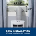 thumbnail image 3 of Aire acondicionado PORTÁTIL GE de 5.100 BTU con deshumidificador para 14 metros cuadrados, 3 of 9