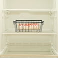thumbnail image 1 of Luxshiny Set of 4 Black Freezer Baskets For Optimal Organization In Home, 1 of 6