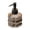 Brown, variant on DQQ153 Vintage-style Ceramic Hand Soap Dispenser, Perfect For Use In The Bathroom As A Body Lotion Or Shampoo Bottle