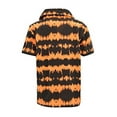 thumbnail image 4 of Boys Kids Tie Dye Halloween Tshirt Polo (9Y, Orange), 4 of 5