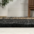 thumbnail image 7 of JONATHAN Y NATURAL FIBER 3 x 5 Area Rug, Olivier Rustic Farmhouse Stripe Jute - Black/Natural, NRF200B-3, 7 of 7