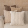 thumbnail image 3 of suxuMhao Decorative Throw Pillow - 18×18 IN Orange, Decorative Sofa Pillows Couch Throw Pillows for Living Room, Bed Pillows Decorative Soft Polyester PP Cotton Filled Accent Pillow (1 Piece), 3 of 4