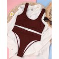 thumbnail image 4 of Traje de baño sexy de dos piezas con almohadilla push-up para mujer Conjunto de ropa de playa Fridja  nalpqowj61019, 4 of 5
