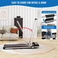 thumbnail image 4 of Chiccushion Walking Pad Treadmill with Incline,Walking Pad 300 lb Capacity with Handle Bar, Foldable Under Desk Treadmills for Home Small Office, 4 of 7