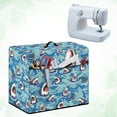 thumbnail image 3 of SEANATIVE Cartoon Shark Sewing Machine Dust Cover with Storage Pocket Easy Storage Dust Cover for Sewing Machine Fits Most Standard Sewing Machine Decoration, 3 of 7