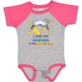thumbnail image 3 of Inktastic I Love My Grandma to the Moon and Back Cute Sheep Boys or Girls Baby Bodysuit, 3 of 5