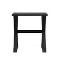 thumbnail image 5 of AENKYO Vintage End Table - Farmhouse Side Table with X-Shape Base & Large Top for Bedroom & Living Room, Dark Brown, 5 of 6