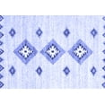 thumbnail image 1 of Ahgly Company Indoor Rectangle Abstract Blue Contemporary Area Rugs, 7' x 10', 1 of 4