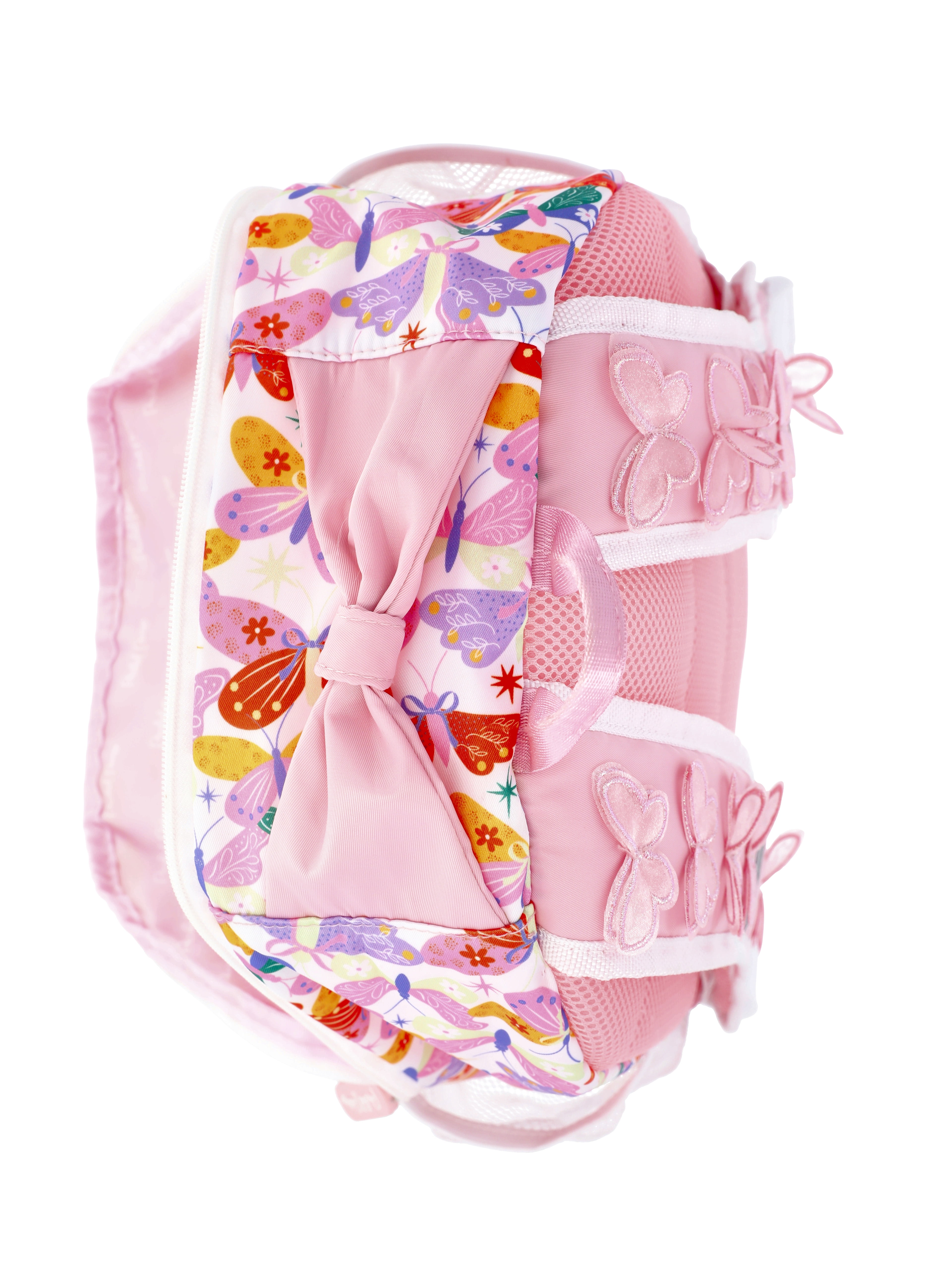 Packed Party Girls 17" Butterfly 4-Piece Backpack Set, Pink