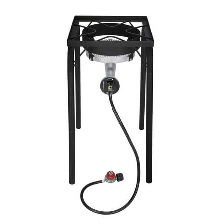 

ZOKOP EW31-54 Single Head Outdoor Furnace 20w BTU with 1.2M Leather Tube with 0-20PSIG High Pressure Valve High Temperature Plastic Powder Process