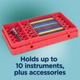 thumbnail image 4 of Practicon Cool Cassette 2 Cassette en Silicone pour Instruments Dentaires, Taille 10TG Plateau pour Instruments, Bleu, 4 of 4
