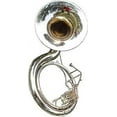 thumbnail image 3 of Sousaphone 25 Valve Big Tuba Made Of/Full Brass W/Bag Brass Finish Tubas Silver, 3 of 3