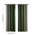 thumbnail image 3 of Blackout Gradient Curtains 84x52 Inch Set of 2 | High Light Blocking 71%-90% | Heat Insulation Panels for Bedroom, Living Room, Balcony | Elegant Modern Nylon Drapes, 3 of 6