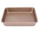 thumbnail image 1 of Carbon Steel Non-Stick Rectangular Baking Tray, Multifunctional Portable Baking Tray for Home, Restaurant, Medium Size Rectangular, 1 of 4