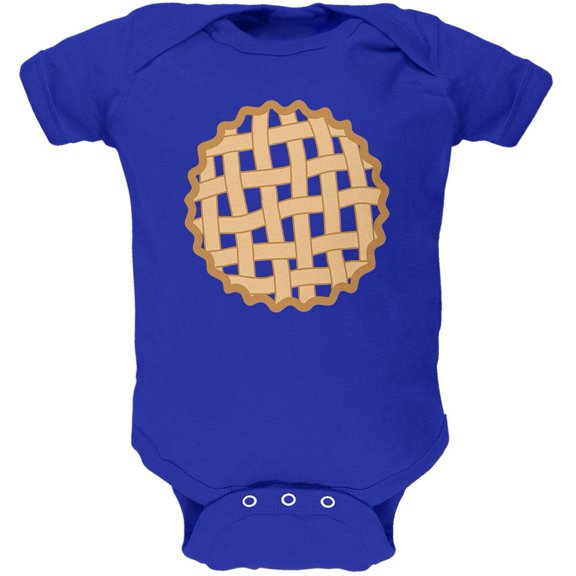 Halloween Lattice Pie Costume Blueberry Soft Baby One Piece Royal 3 Month