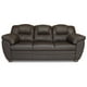 thumbnail image 3 of Sala de Piel Genuina Sofá y Love Seat ConfortoPiel  Toscana Chocolate, 3 of 9