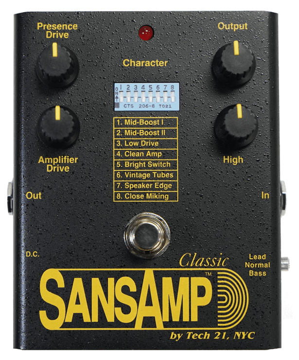 Tech 21 GT2 SansAmp Guitar Amp Simulator