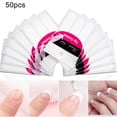 thumbnail image 4 of 50 Sheets Nail Art Sticker French Manicure Tip Guides Stickers, 4 of 7