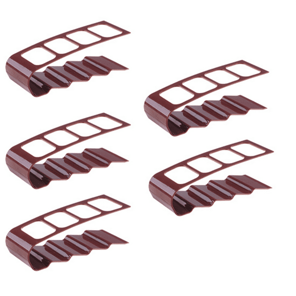 TV Remote Control Stand Household Appliances Remote Control Storage Rack Desktop Stand Living Room Office Brown