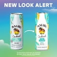 thumbnail image 3 of Malibu Pina Colada Ready to Drink Rum Cocktail, 4 Pack, 12 fl oz Cans, 7% ABV, 3 of 9