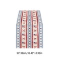 thumbnail image 3 of Patriotic Independence Day table runner, multicolor linen table linens, July themed printed décor, 275 x 33 cm, for dining table display, 3 of 6