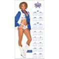 thumbnail image 3 of Dallas Cowboys 2025 12" x 12"-Cheerleaders Cameo Wall Calendar, 3 of 5