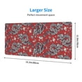 thumbnail image 4 of Disketp Gaming Mouse Pad Dragons2 Pattern Large Mouse Mat Long Extended Desk Pad Non-Slip Rubber Mice Pads Stitched Edges Thin Pad (11.8x31.5 Inch), 4 of 8
