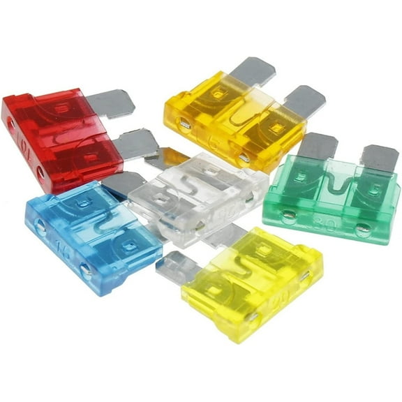 100PCS Standard Mini Micro Micro2 Auto Blade Fuse for Car 32V 1A 2A 3A 5A 7.5A 10A 15A 25A 30A 35A 40A Fuse (Color : Standard, Size : 7.5A)