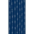 thumbnail image 2 of CafePress - Blue, Navy: Arrow Pattern - Large Beach Towel, Soft 30"x60" Towel with Unique Design, 2 of 3