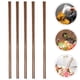 thumbnail image 2 of 5 pares de palillos de cocina antideslizantes, palillos largos de madera, palillos para ollas calientes, 2 of 7
