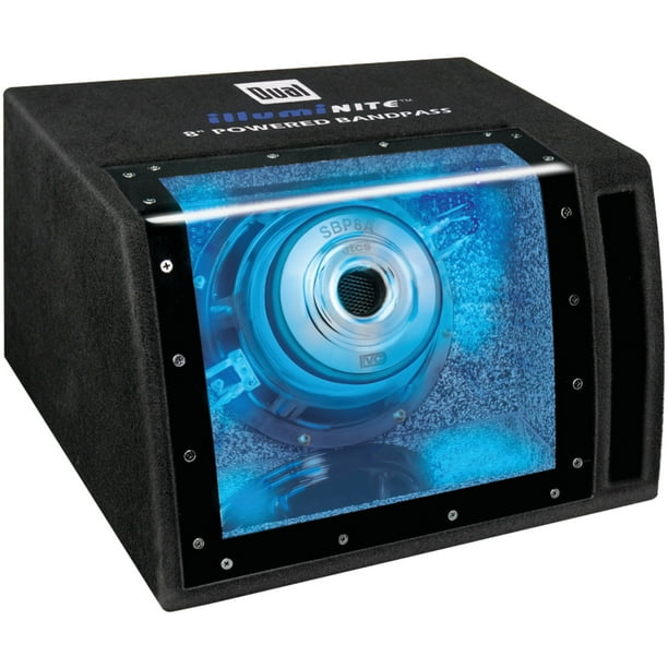 Dual Sbp8a 8" Amplified Bandpass Box