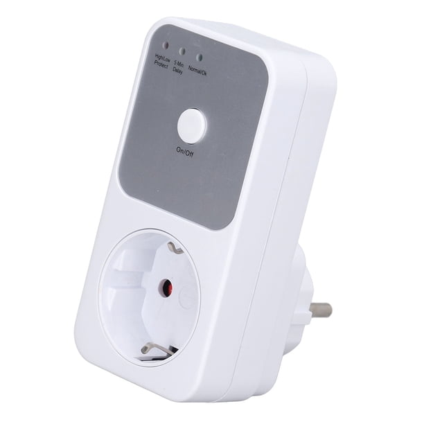 Zócalo De Protección Del Refrigerador, Protector Duradero Del Voltaje Del Refrigerador Enchufe De La UE 230V Para La Oficina