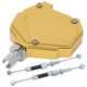 thumbnail image 1 of Gold Universal Motorcycle Stunt Clutch Lever Easy Pull Cable System Aluminium Alloy Motorbike Accessories, 1 of 5