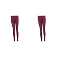 thumbnail image 1 of Redempat Thick Winter Tights with Fleece Lining for Women Red Footless 2PCS, 1 of 1