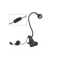 thumbnail image 1 of USB Flexible Neck Headboard Light Reading Book Desk Lamp with Clip, Black, 1 of 1