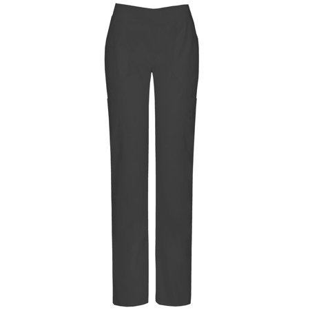 Dickies Missy Fit Mid-Rise Moderate Flare Leg Pull-on Pant w/ Antimicrobial Scrub Bottoms