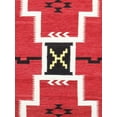 thumbnail image 2 of Pasargad Home Tuscany Collection Reversible Wool Red Area Rug- 6' 3'' X 8'10'', 2 of 5