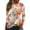 Beige, variant on Easter Shirts for Women Crew Neck 3/4 Sleeve Bunny T-Shirts Summer Tops Cute Graphic Tees