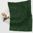 thumbnail image 6 of Rocae Emerald Green Sparkling for Pet Blanket Dog Blanket Cat Blanket Soft Sleep for Small Medium Pet-Medium, 6 of 8