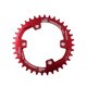 thumbnail image 2 of Advancent ovalado 96MM 30T/32T/34T/36T/38T platos y bielas de estable con 4 piezas de pernos de piñón para M8000 Ciclismo Rojo 36T, 2 of 6