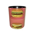 thumbnail image 2 of Colorful Hamburger Coffee Mug Fun Custom Ceramic Mugs 11oz Black, 2 of 5