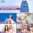 thumbnail image 4 of Sudadera con capucha Disney Stitch para niñas y adolescentes Sudadera con capucha suave, 4 of 5