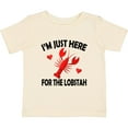 thumbnail image 3 of Inktastic Just Here for the Lobster Boys or Girls Baby T-Shirt, 3 of 5