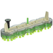 Hoover Brush Block, 5 Bristle Extractor Green, SQUARE SHAFT, 440007359