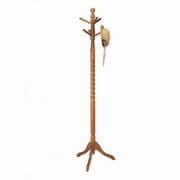Powell Wooden Nostalgic Oak Standing Coat Rack