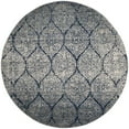 thumbnail image 6 of SAFAVIEH Madison Leighton Geometric Runner Rug, Navy/Silver, 2'3" x 14', 6 of 10
