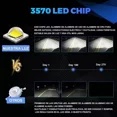 thumbnail image 4 of Un Par Luces Led Para Faros Motos Luz Auxiliares Lupa Autos, 4 of 6