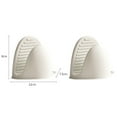 thumbnail image 2 of Anti-scald Gloves 2pcs Anti-scald Silicone Oven Mitts Heat Resistant Kitchen Gloves for Cooking Baking, 2 of 8