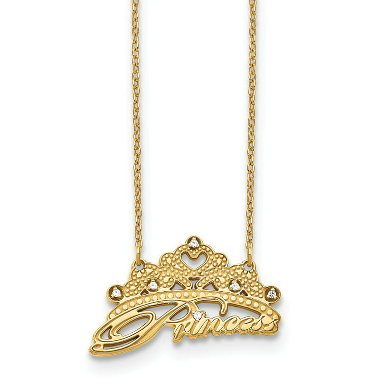 1/5 Ct. T.W. Diamond Lock Necklace in 10K Gold