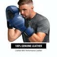 thumbnail image 2 of Hayabusa S4 Leather Boxing Gloves for Women & Men - Blue, 10oz, 2 of 5